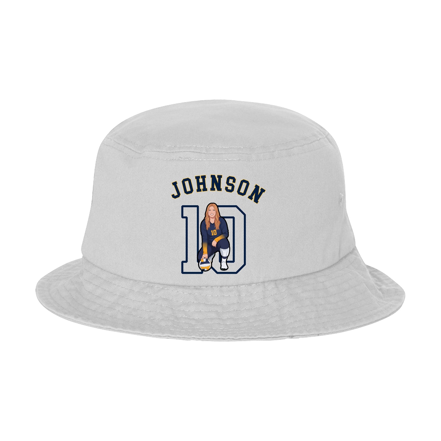 Bucket Cap — Shirsey Arch in White