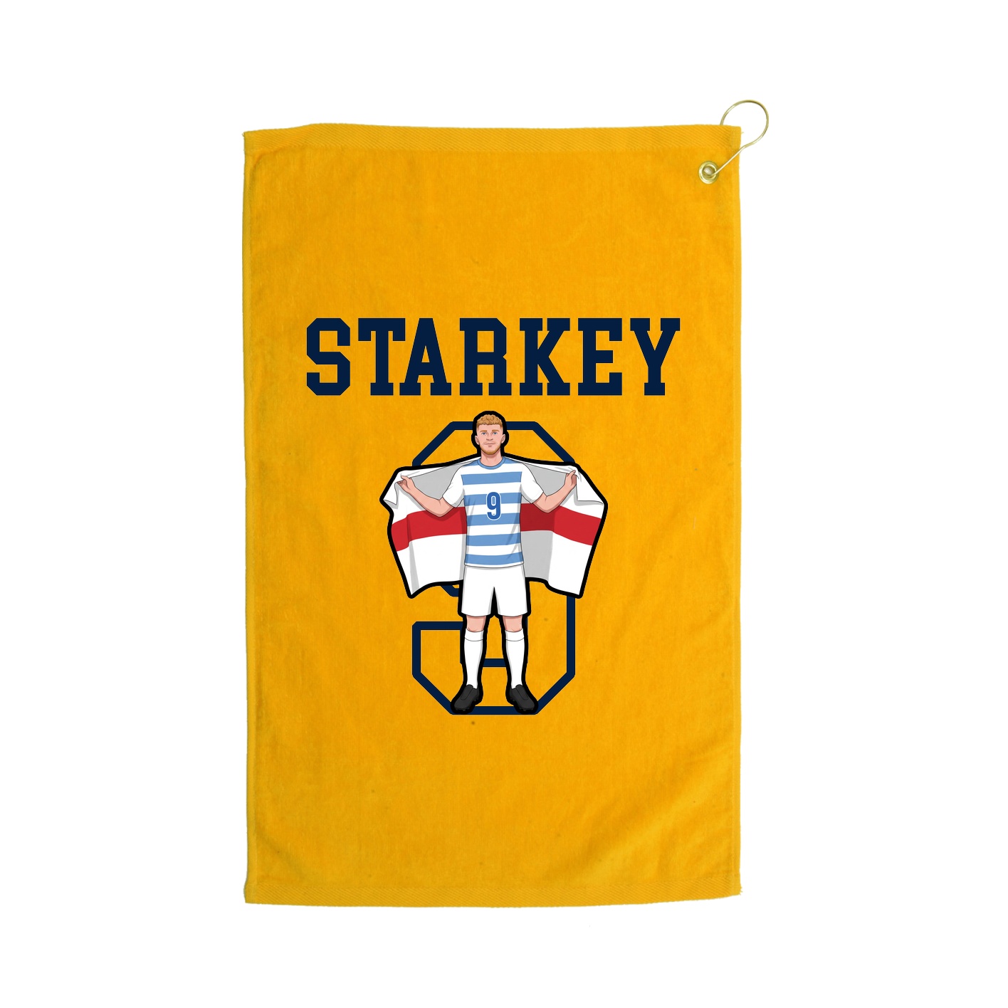 Golf Towel — Shirsey in Gold