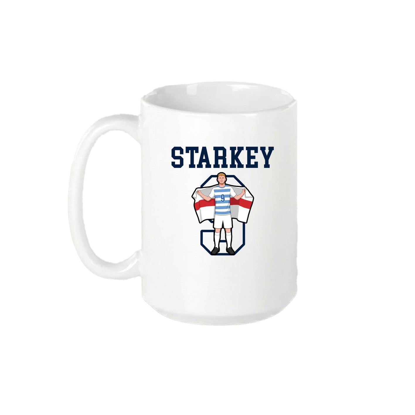 15oz Coffee Mug — Shirsey in White