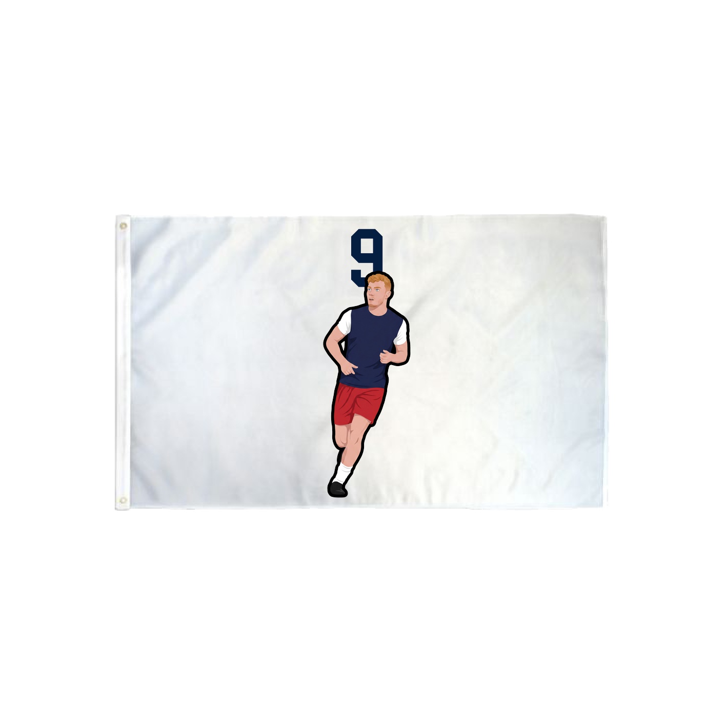 3x5 Flag — Number Top in Classic