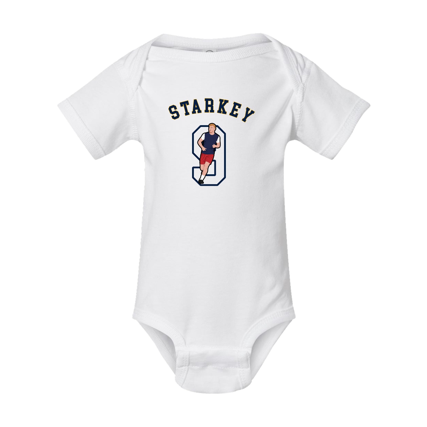 Baby Onesie — Shirsey Arch in White