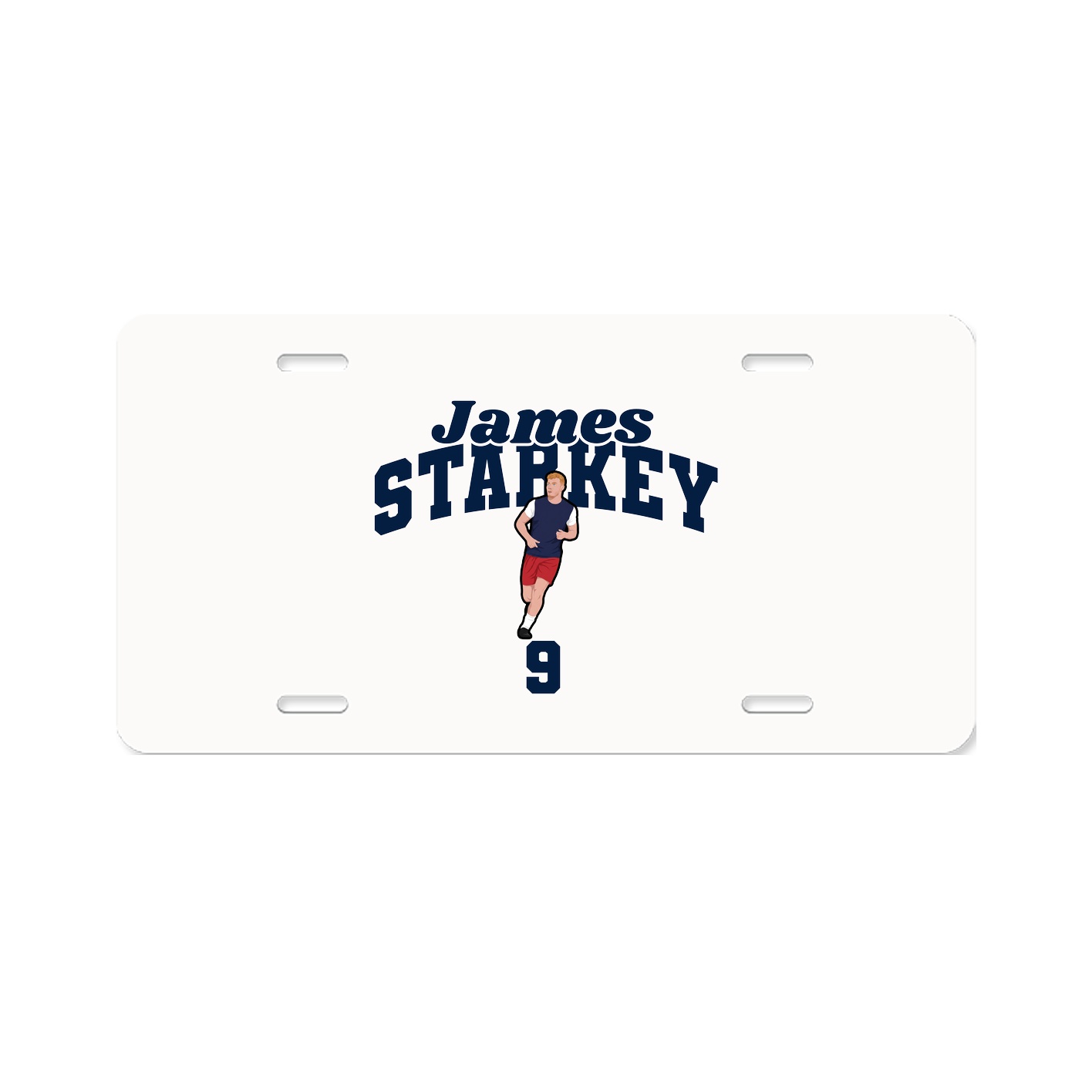 License Plate — Signature Arch in Classic