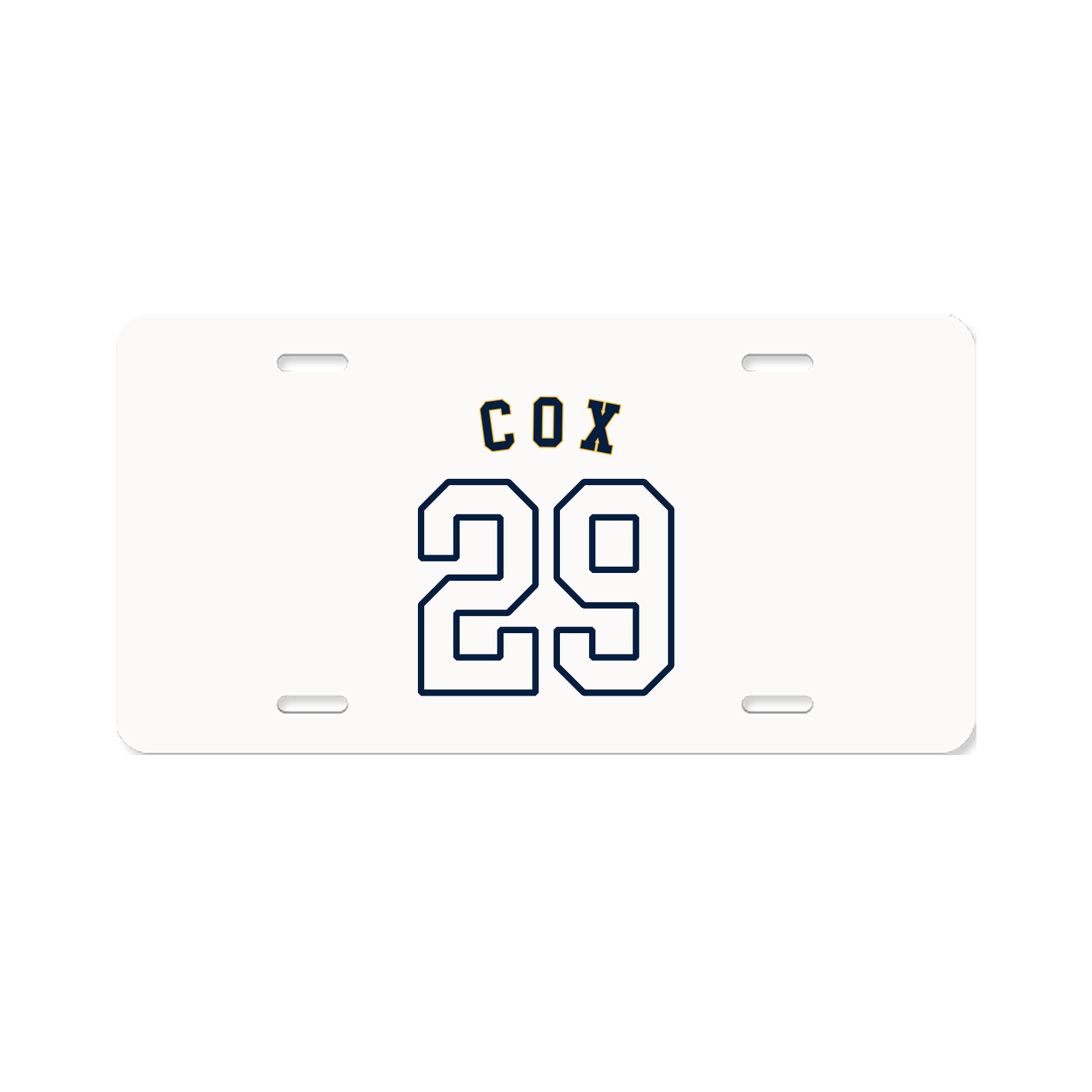 License Plate — Shirsey Arch in Classic