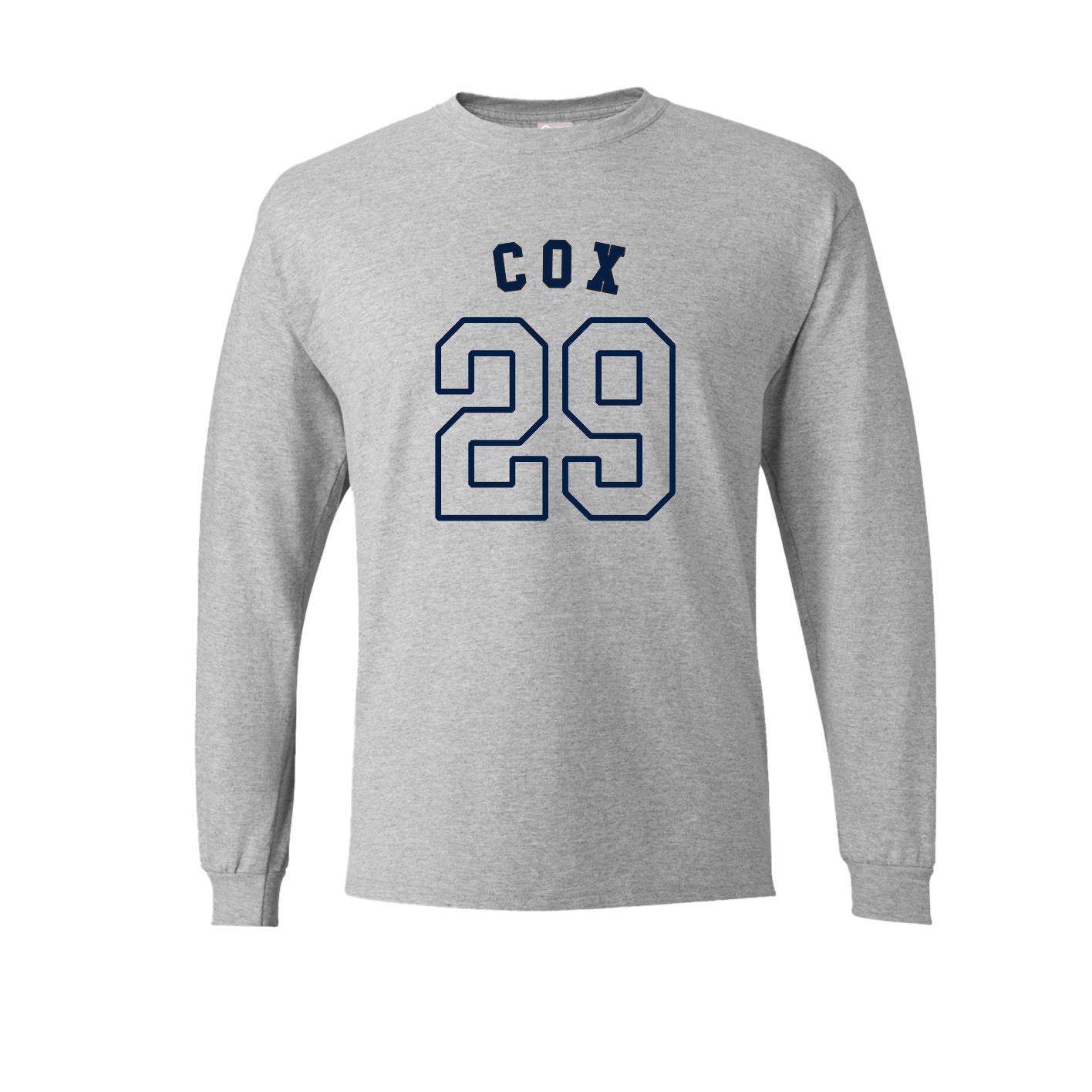 Long Sleeve Tee — Shirsey Arch in Grey
