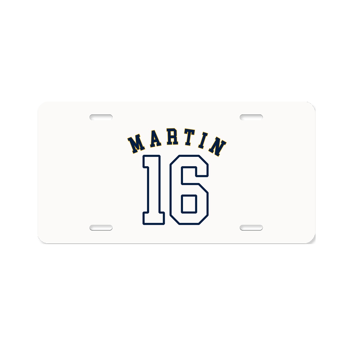 License Plate — Shirsey Arch in Classic