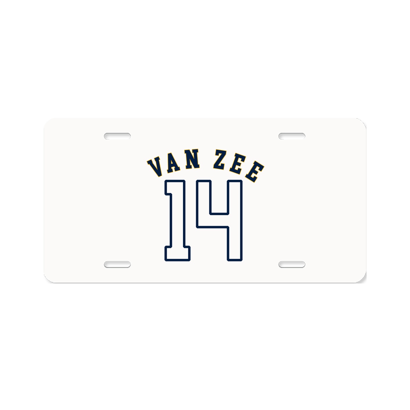 License Plate — Shirsey Arch in Classic
