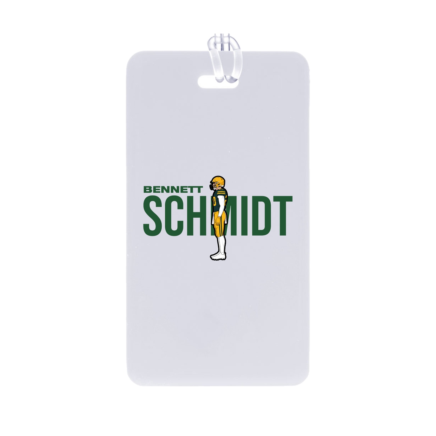 Bag Tag — Player Name in Classic