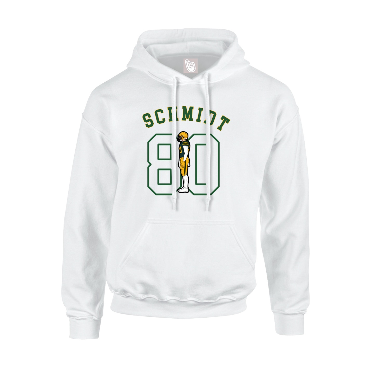 Hoodie — Shirsey Arch in White