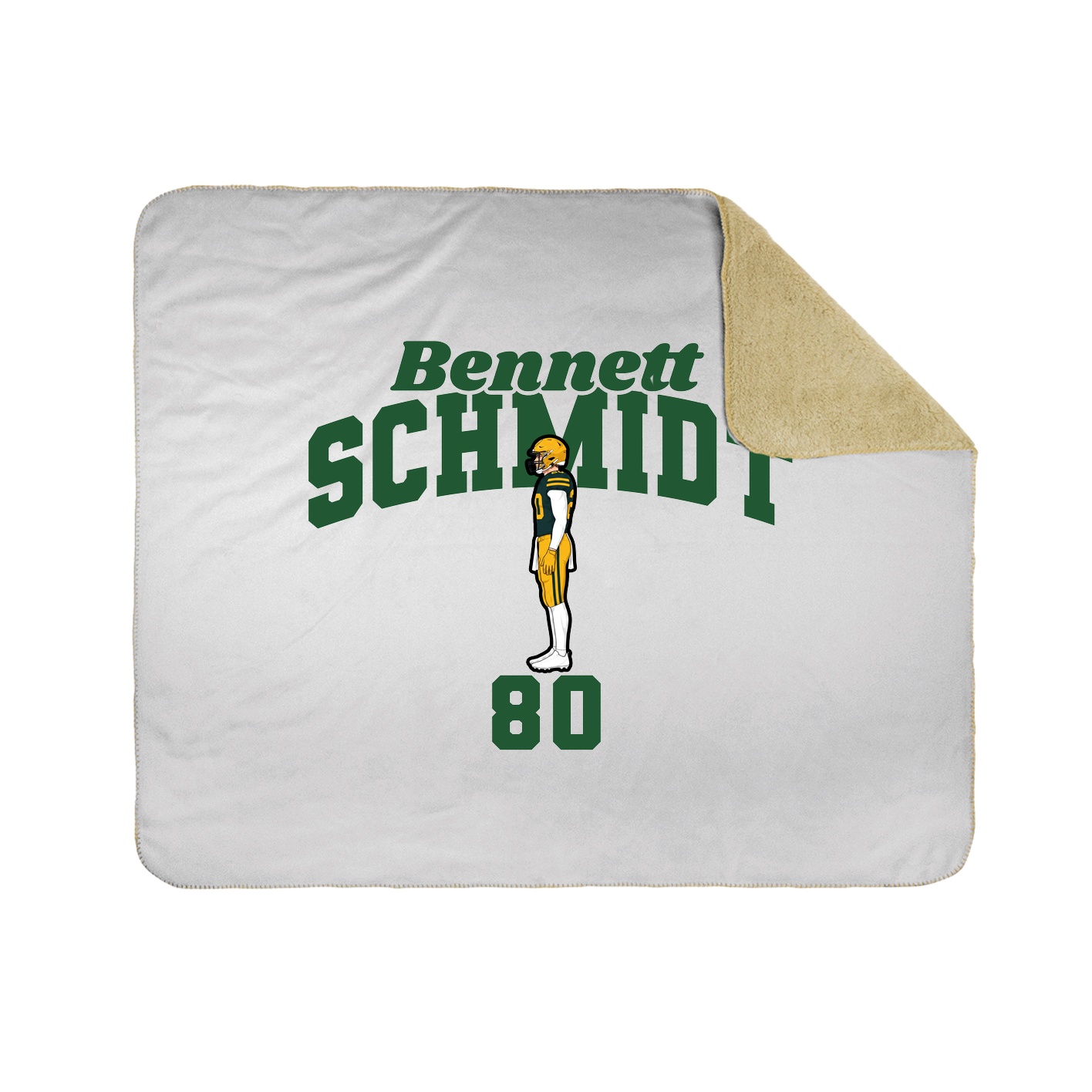 Throw Blanket — Signature Arch in White