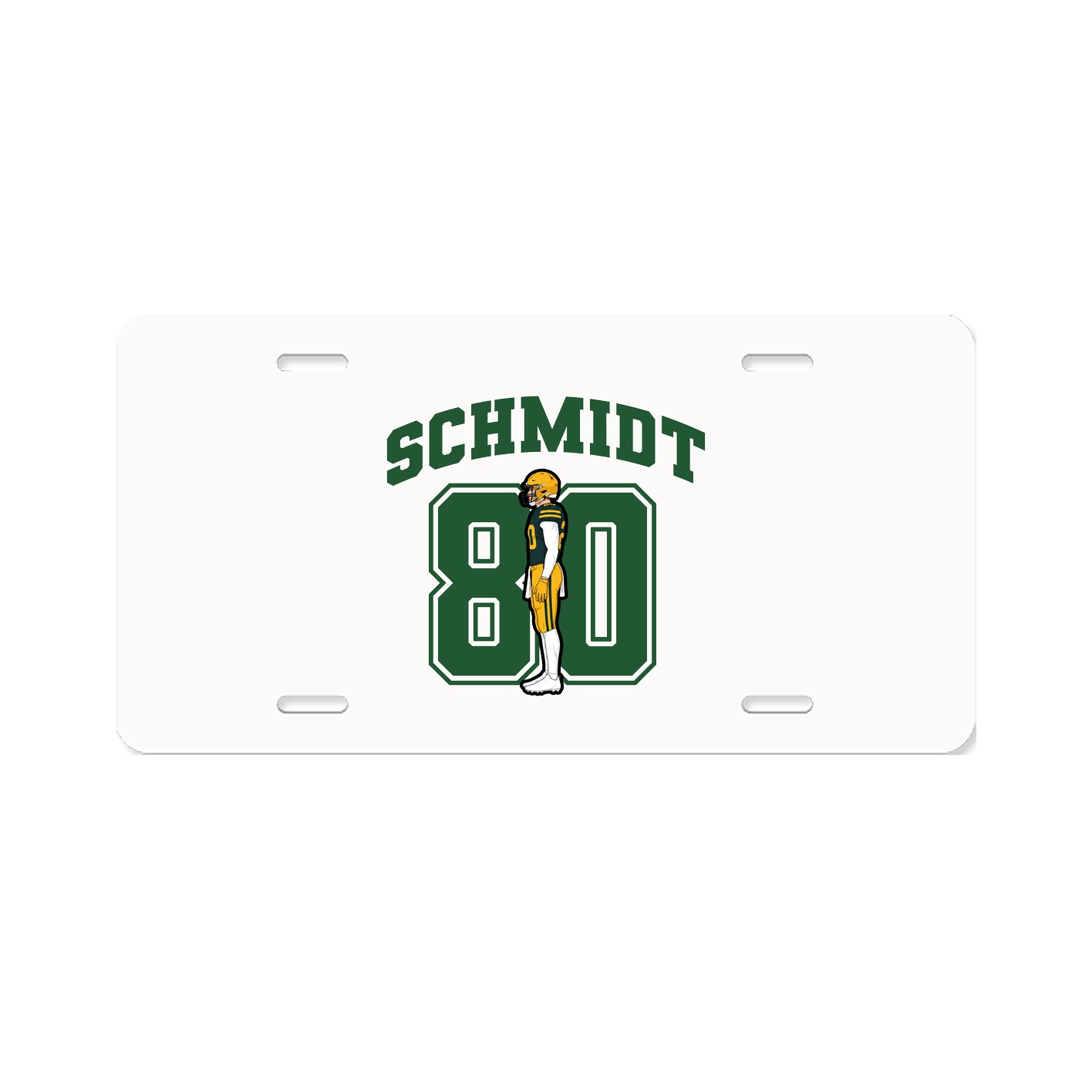 License Plate — Number in Classic