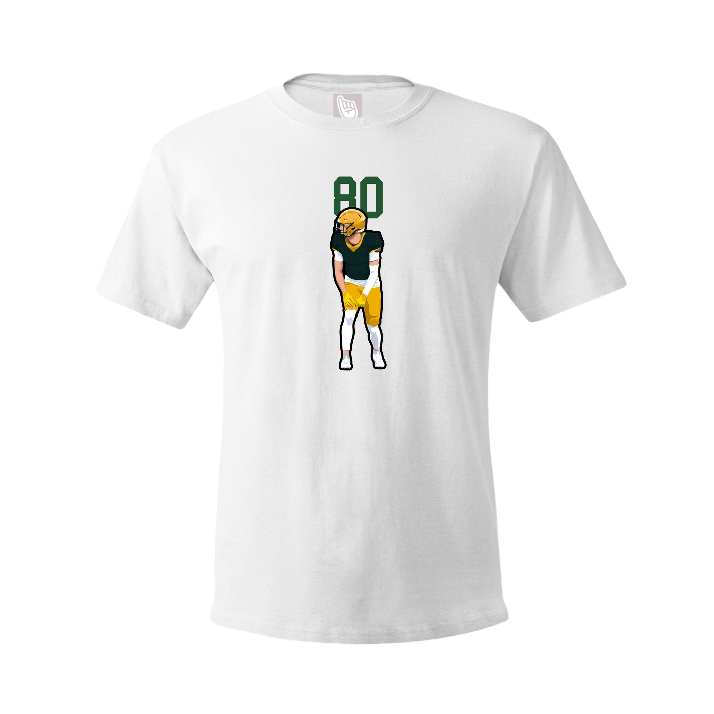 Tee — Number Top in White