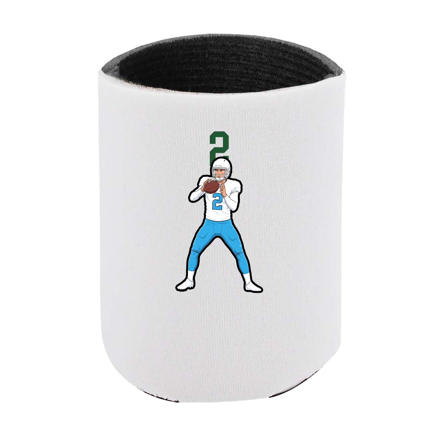 Can Holder — Number Top in White