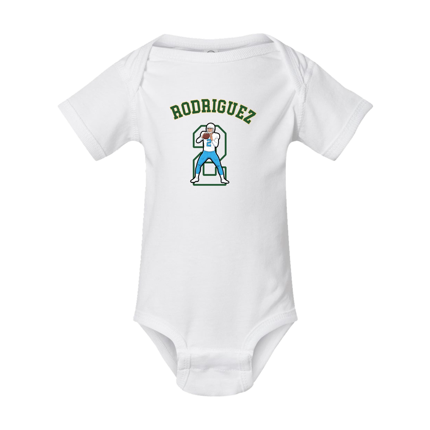Baby Onesie — Shirsey Arch in White