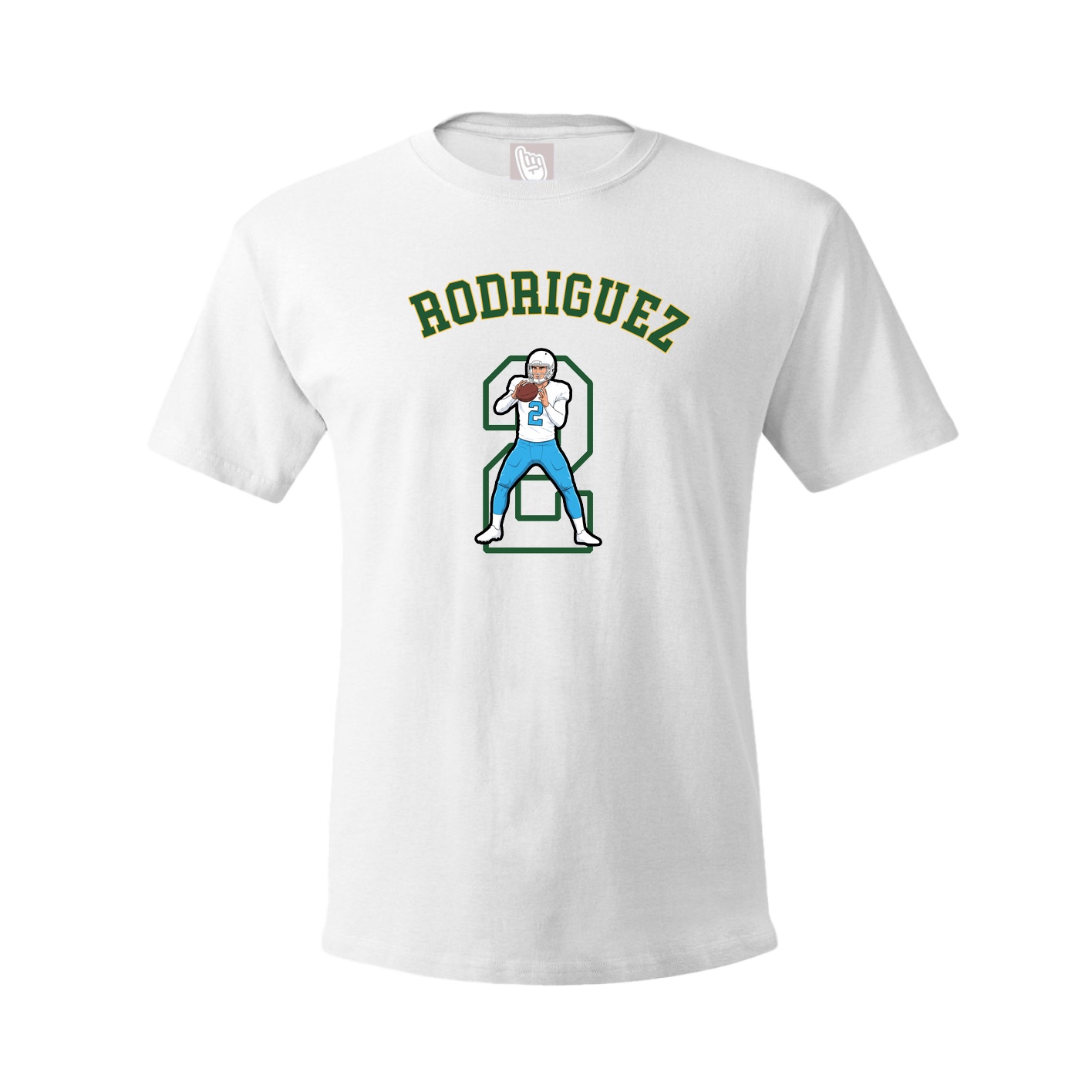 Youth Tee — Shirsey Arch in White