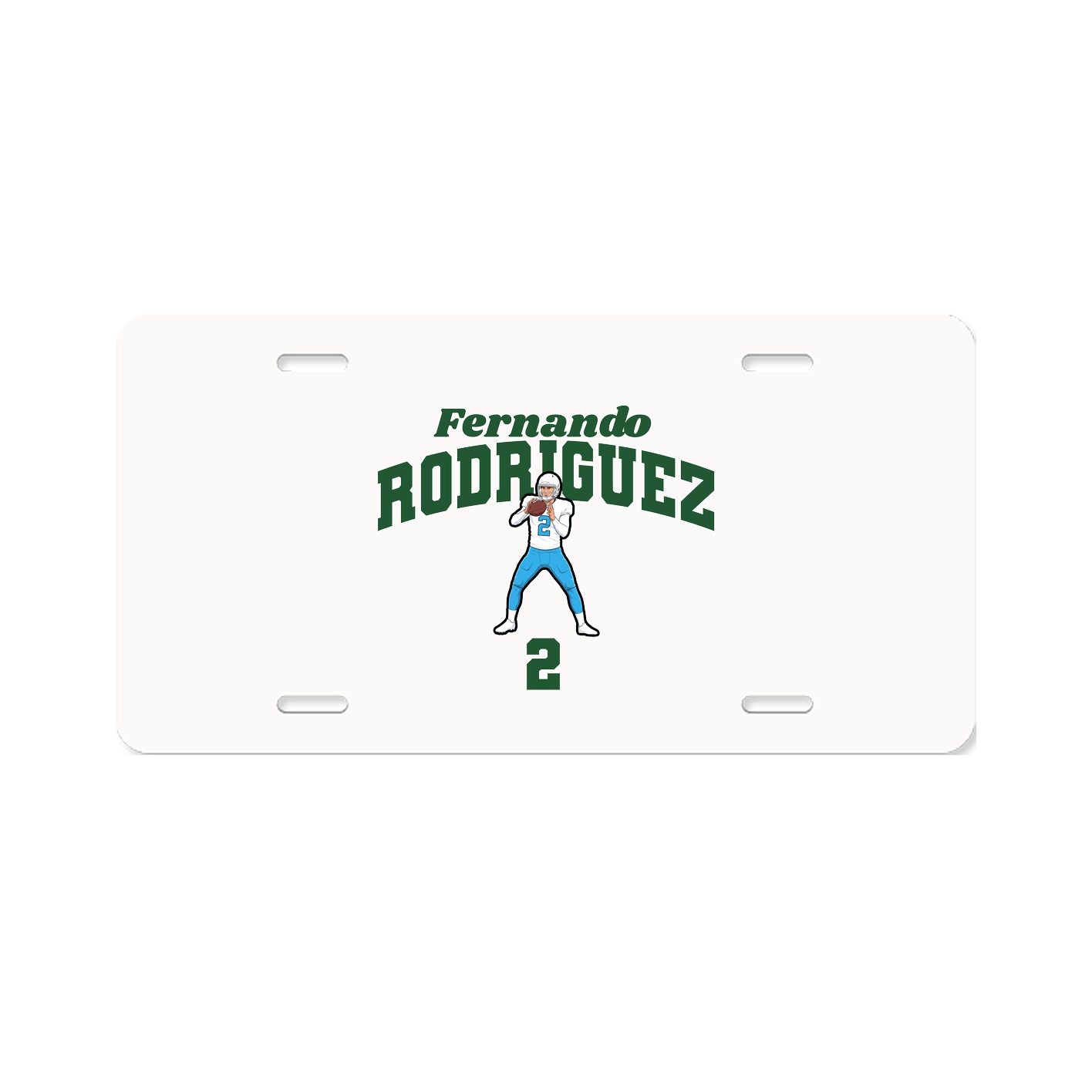 License Plate — Signature Arch in Classic