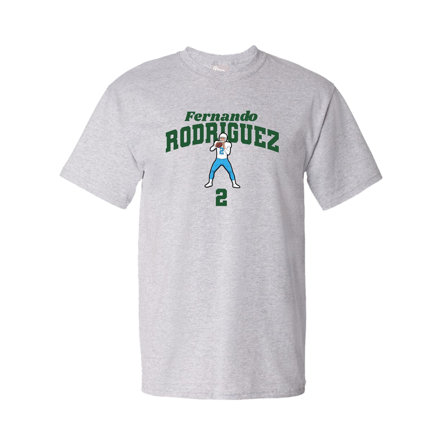 Youth Tee — Signature Arch in Grey