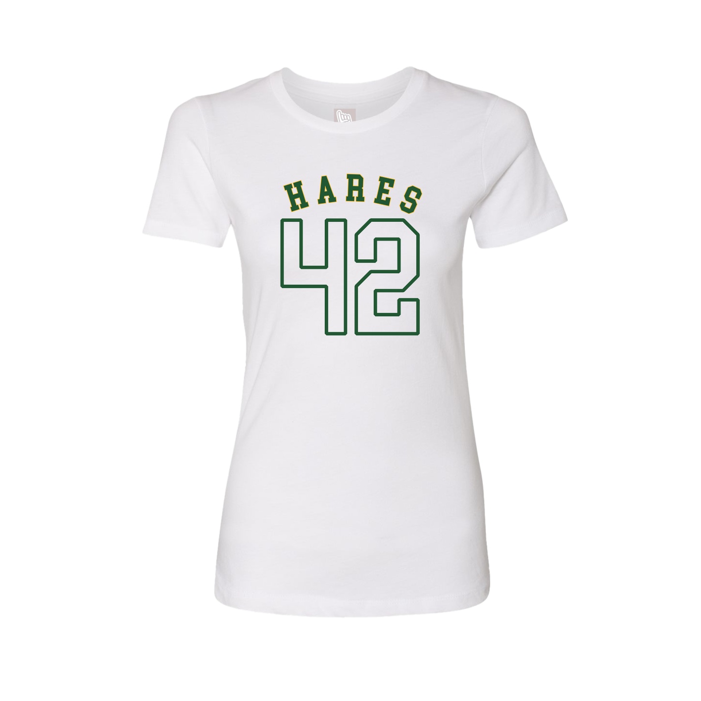 Womens Tee — Shirsey Arch in White