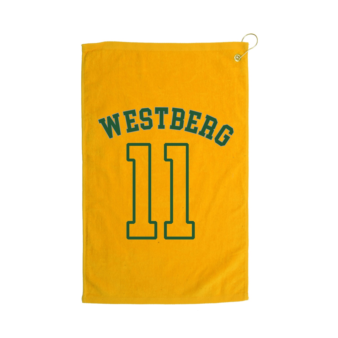 Golf Towel — Shirsey Arch in Gold