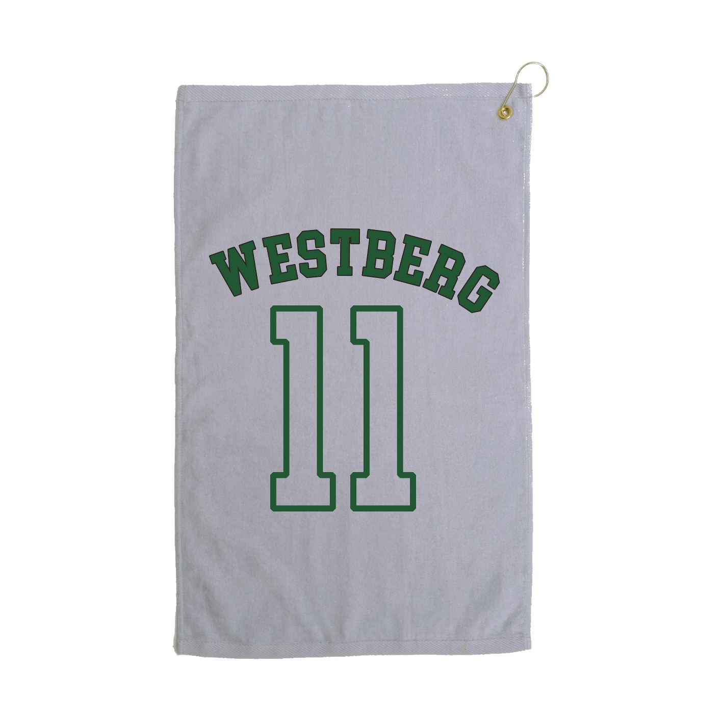 Golf Towel — Shirsey Arch in Grey