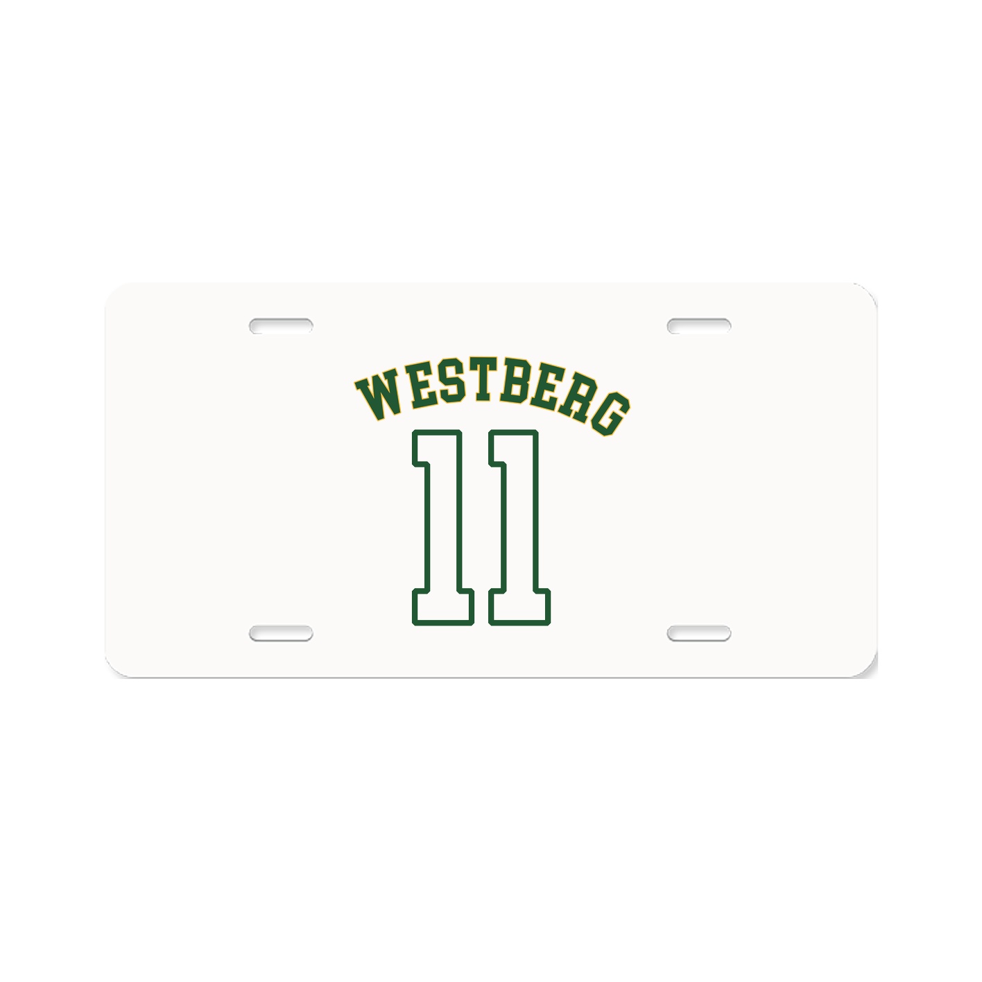 License Plate — Shirsey Arch in Classic