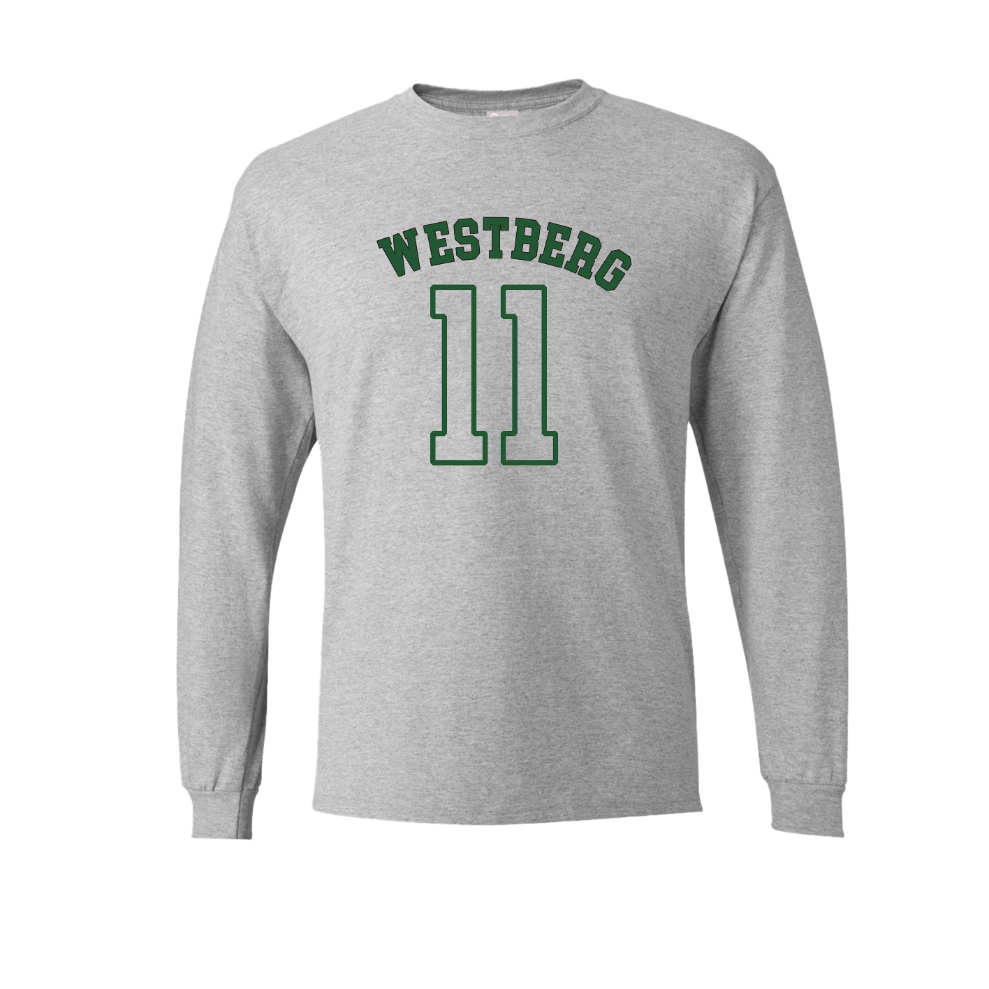 Long Sleeve Tee — Shirsey Arch in Grey