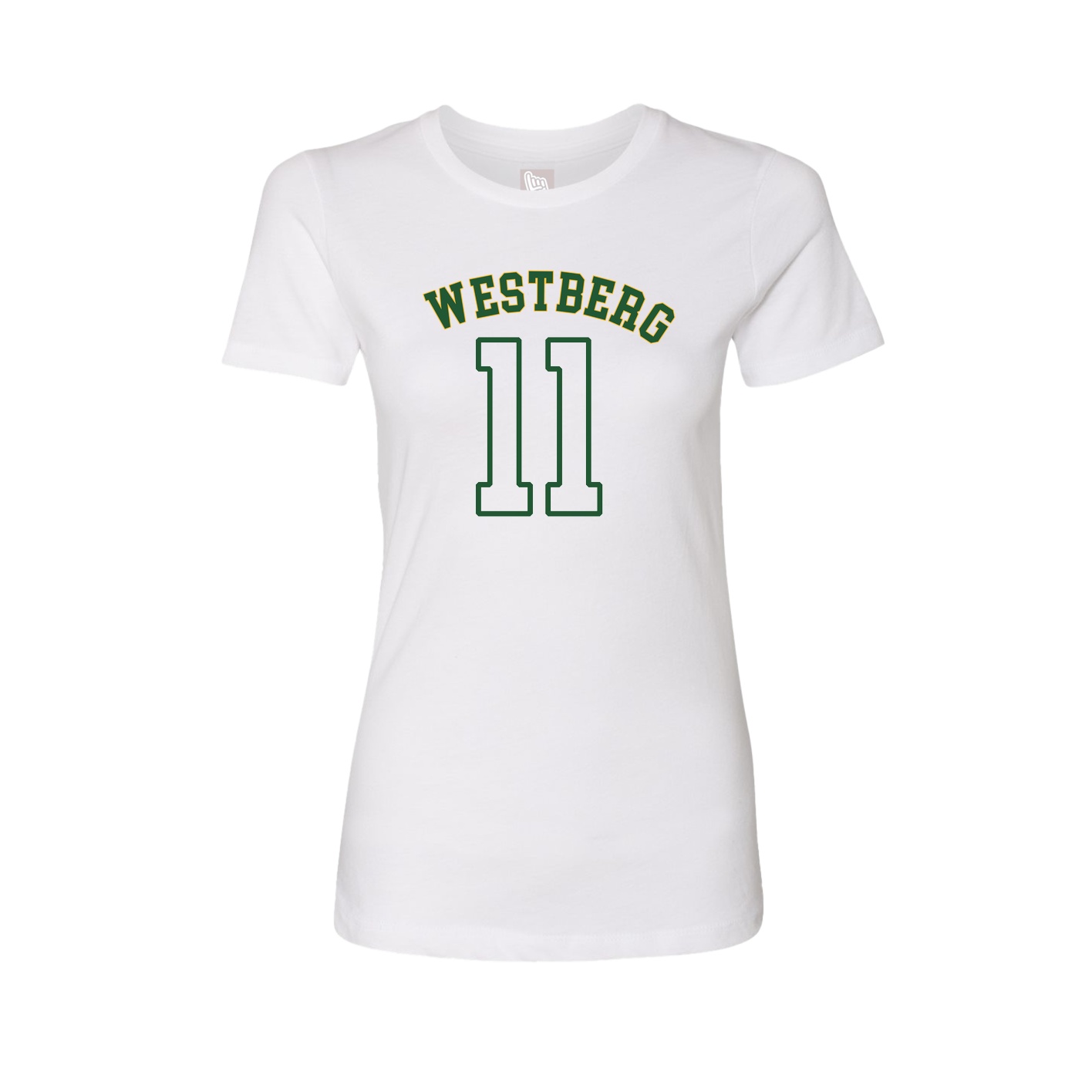 Womens Tee — Shirsey Arch in White
