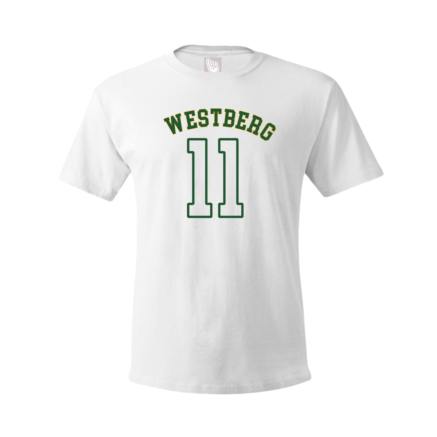 Youth Tee — Shirsey Arch in White