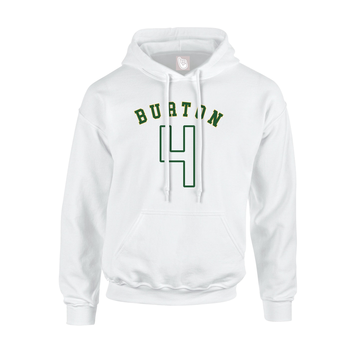 Hoodie — Shirsey Arch in White