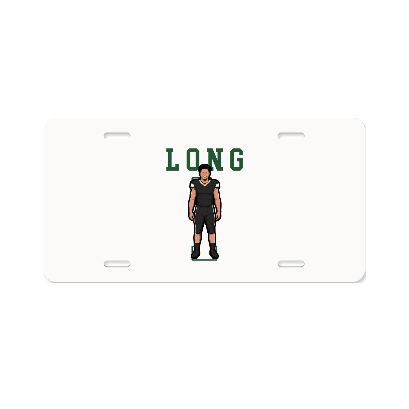 License Plate — Shirsey in Classic