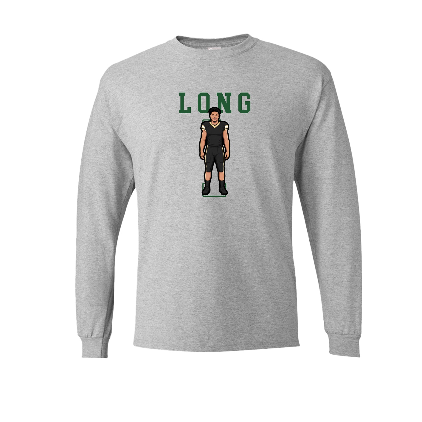 Long Sleeve Tee — Shirsey in Grey