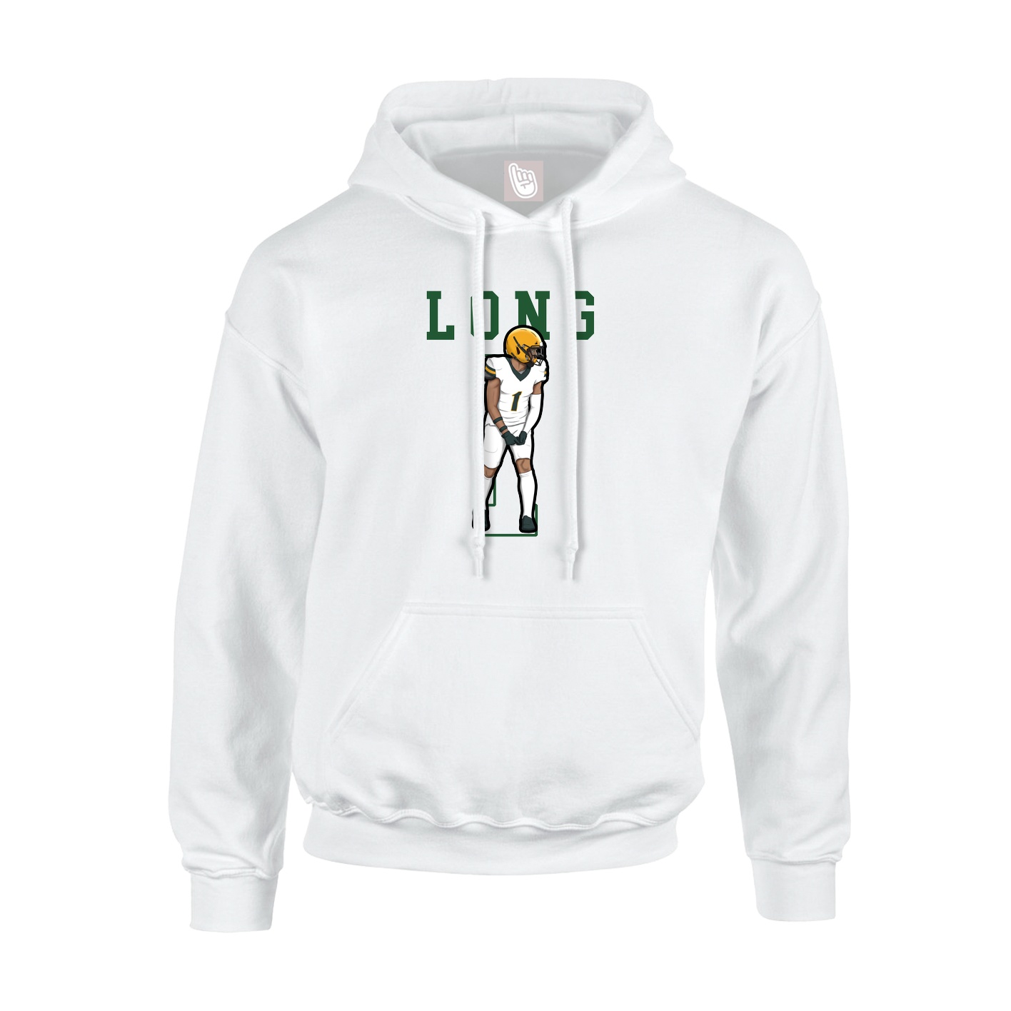 Youth Hoodie — Shirsey in White