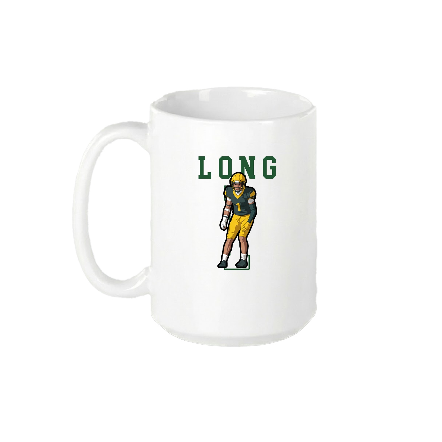 15oz Coffee Mug — Shirsey in White