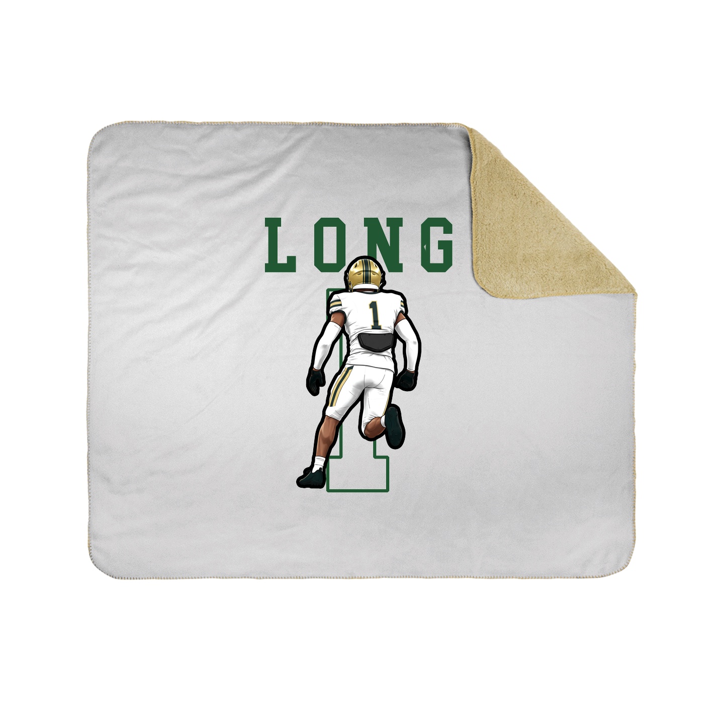 50x60 Sherpa Lined Throw Blanket