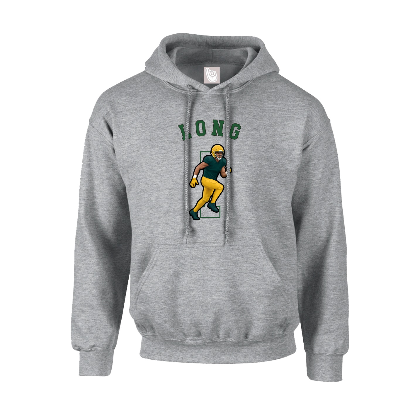 Youth Hoodie — Shirsey Arch in Grey