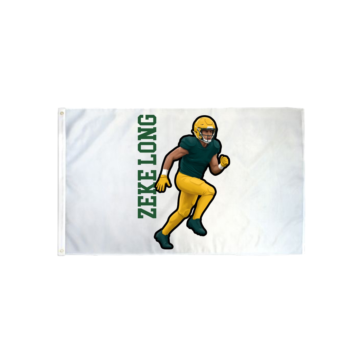 3x5 Flag — Name Vertical in Classic