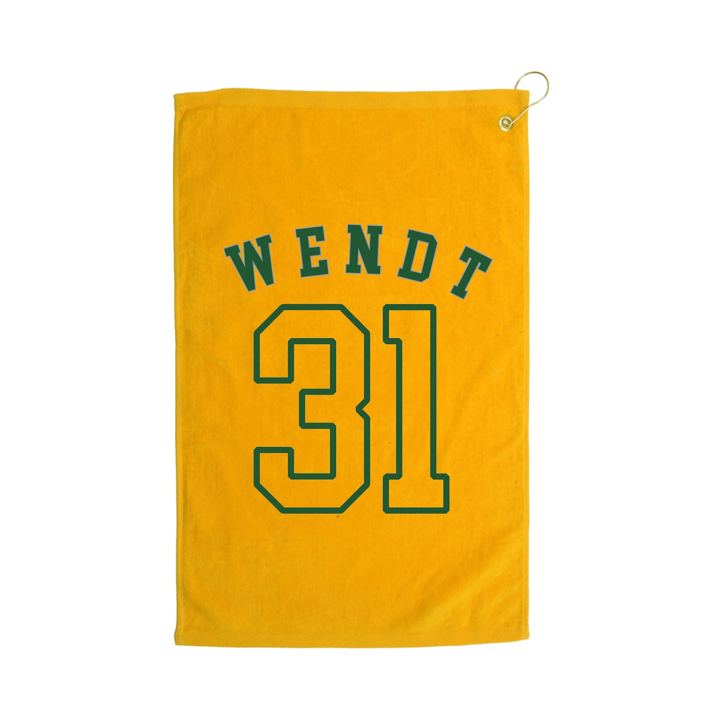 Golf Towel — Shirsey Arch in Gold