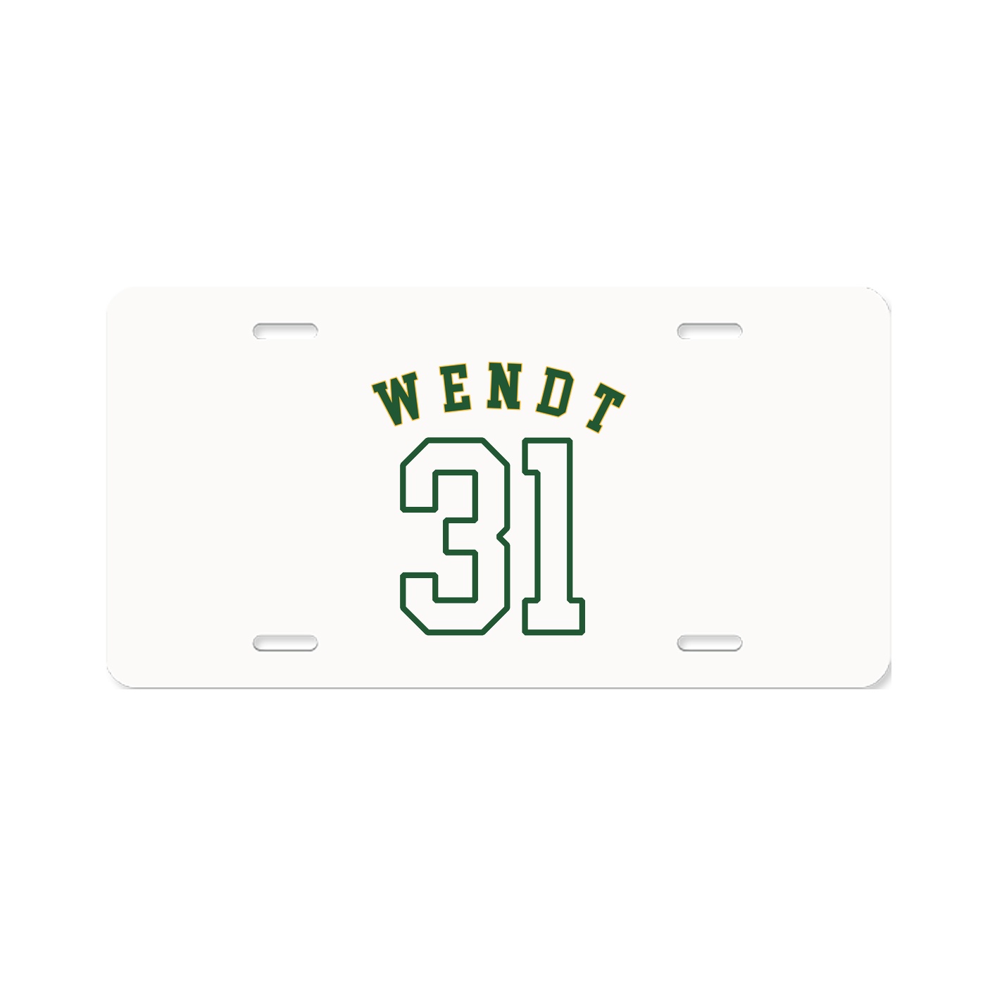 License Plate — Shirsey Arch in Classic