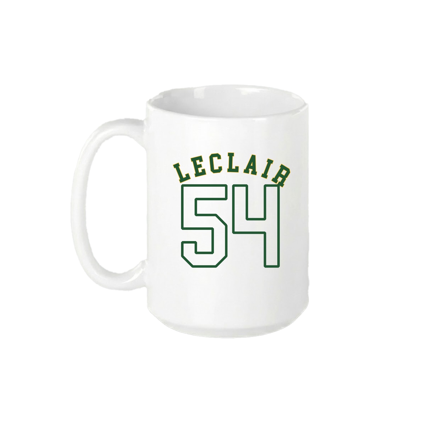 15oz Coffee Mug — Shirsey Arch in White