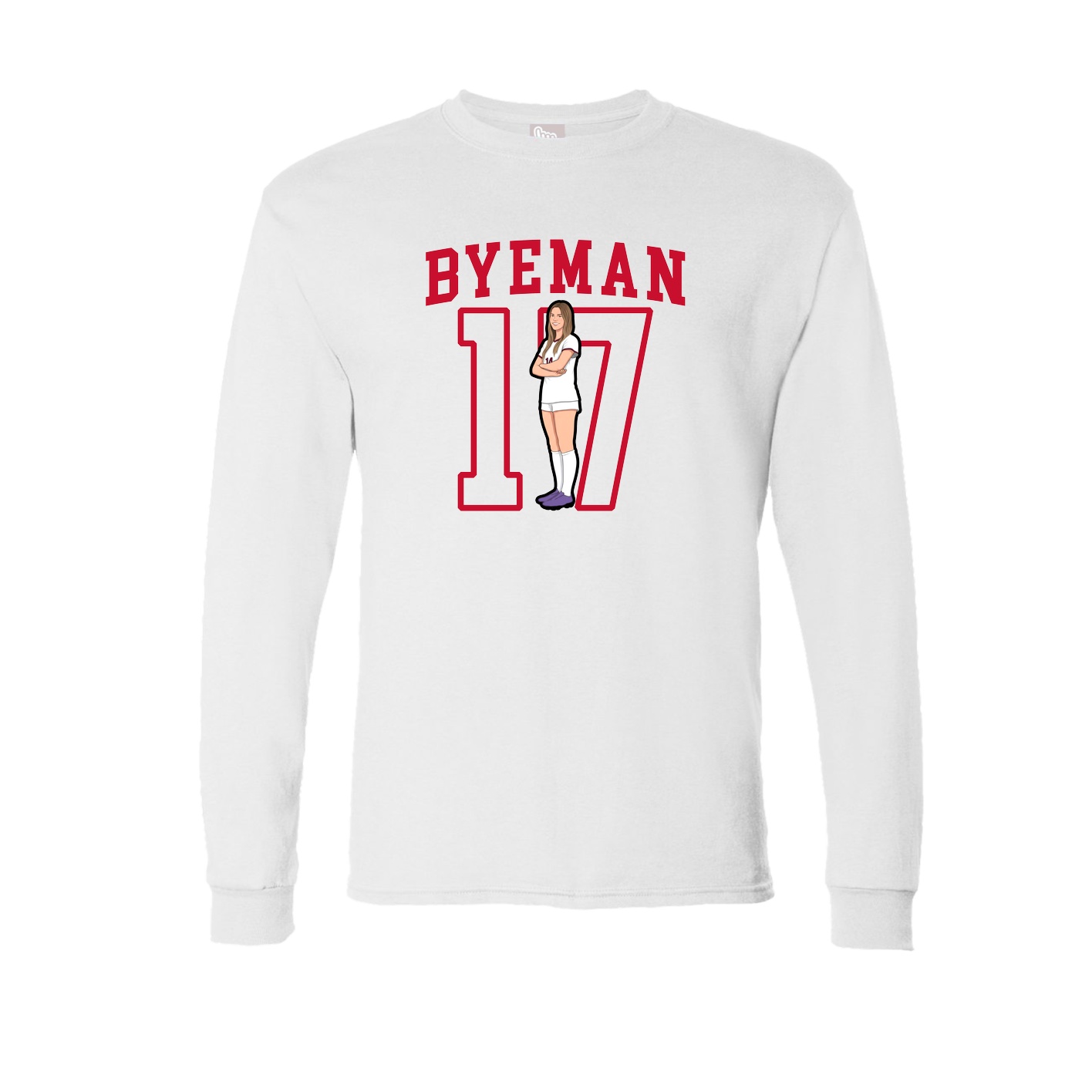 Long Sleeve Tee — Shirsey in White
