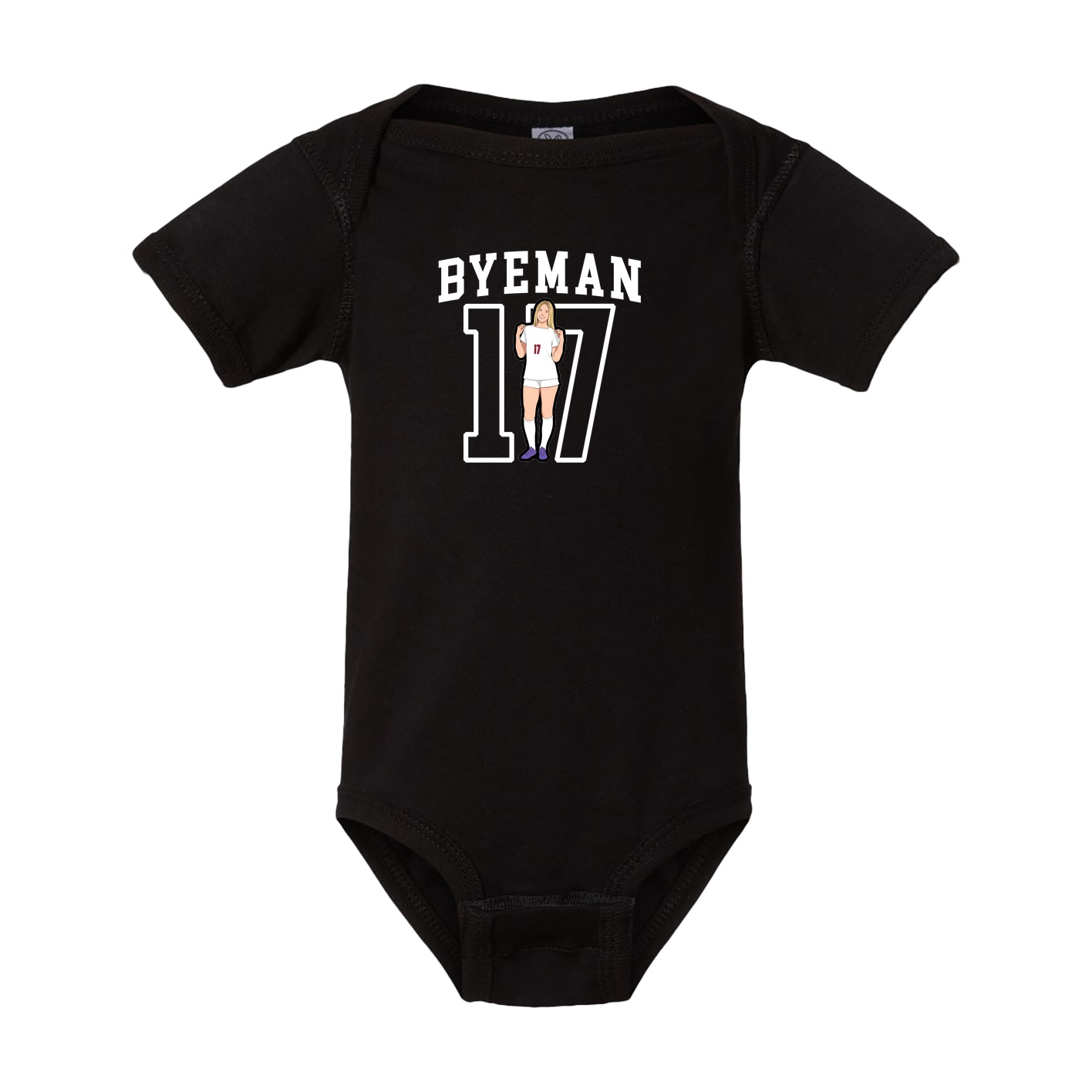 Baby Onesie — Shirsey in Black