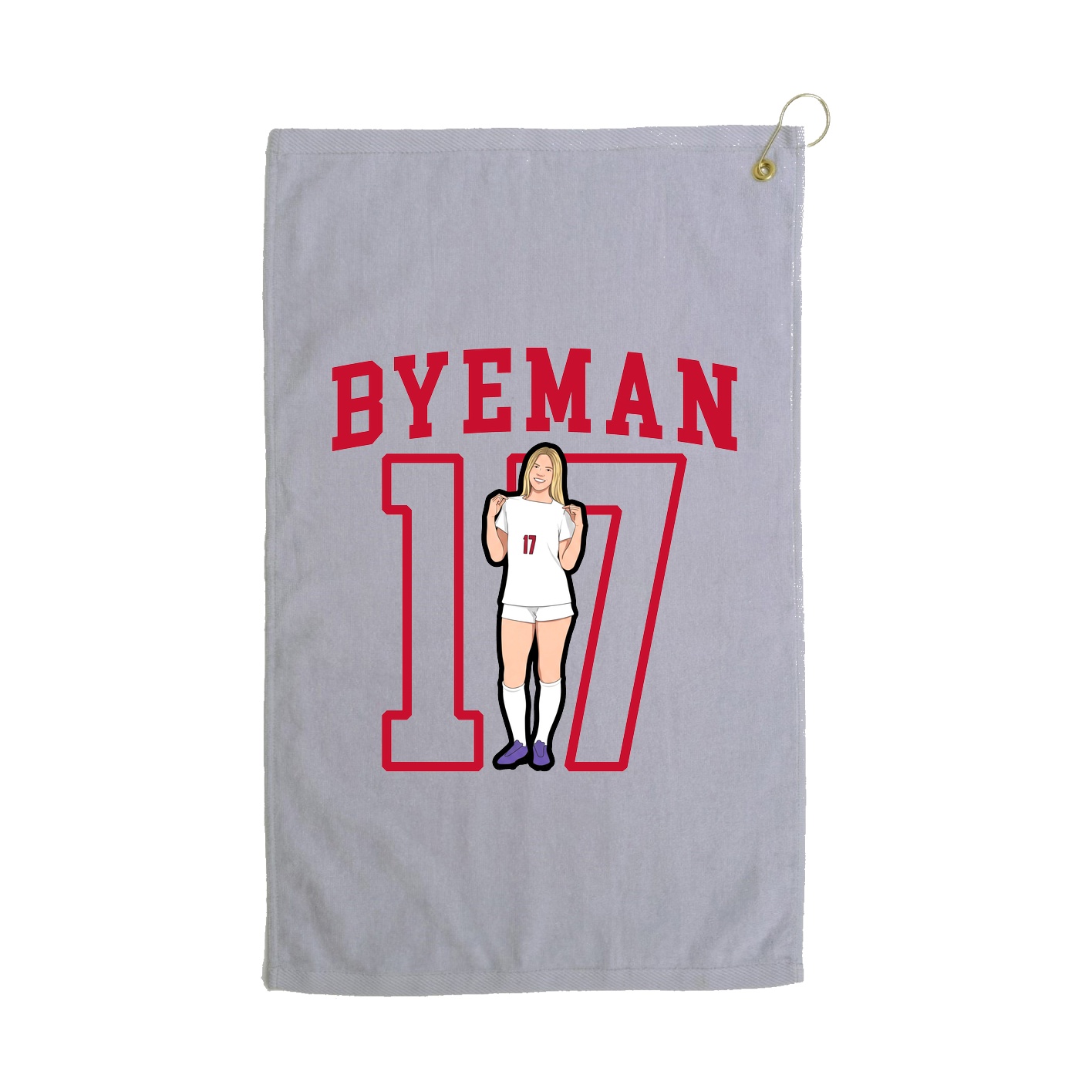 Golf Towel — Shirsey in Grey