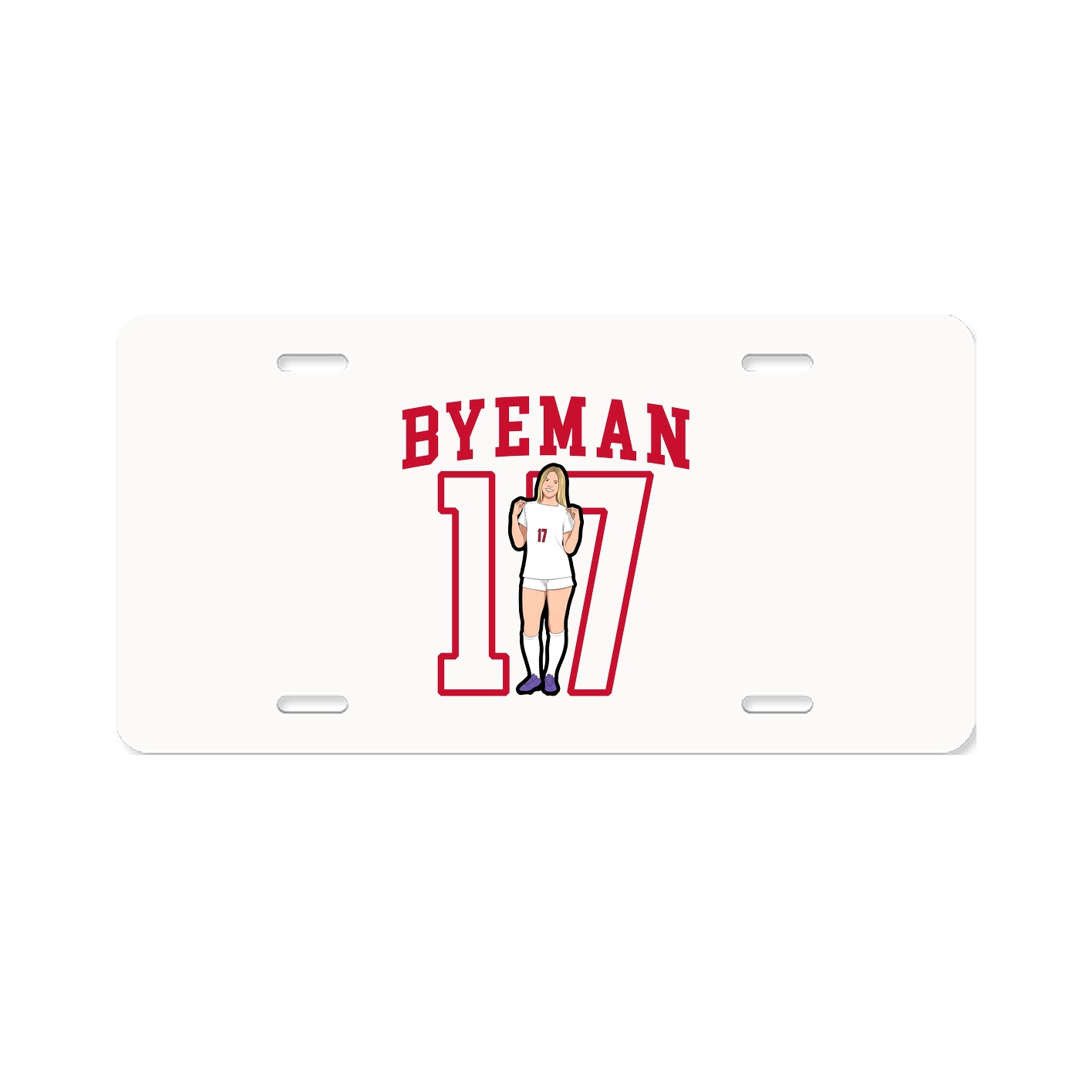 License Plate — Shirsey in Classic