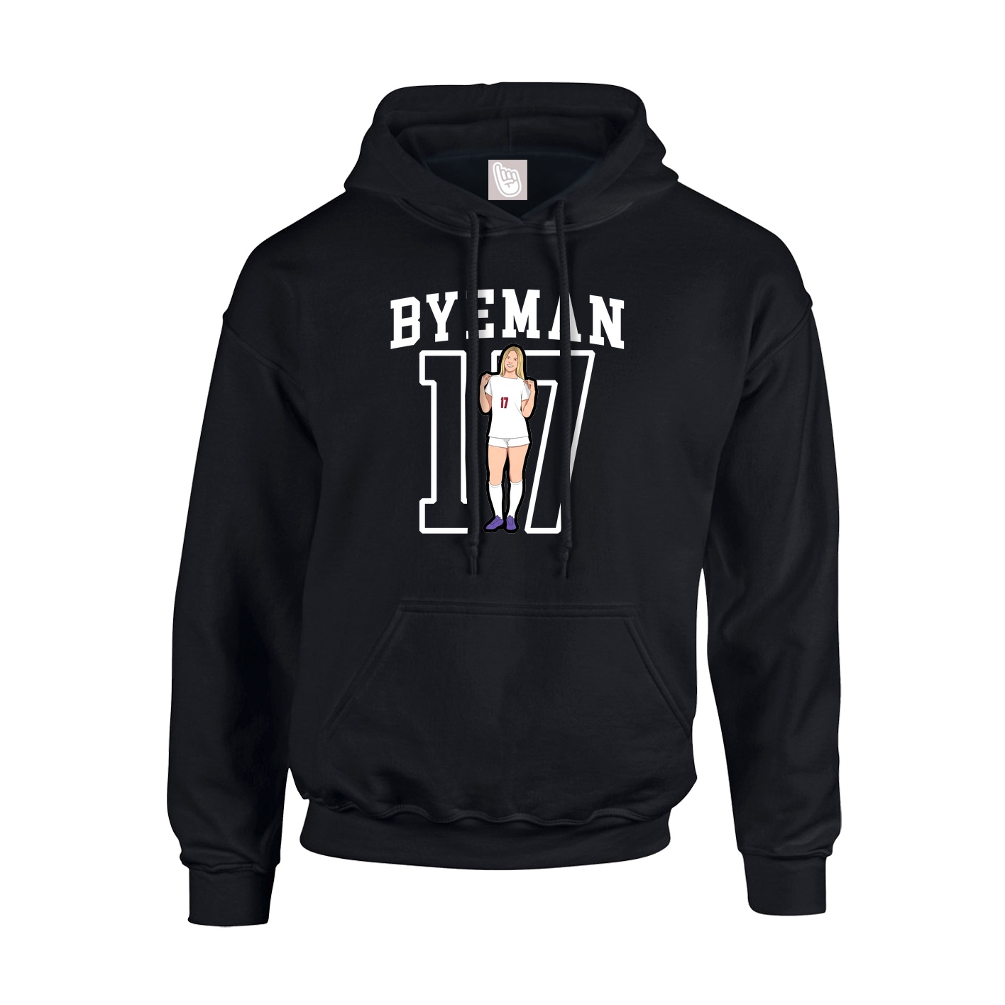 Youth Hoodie — Shirsey in Black