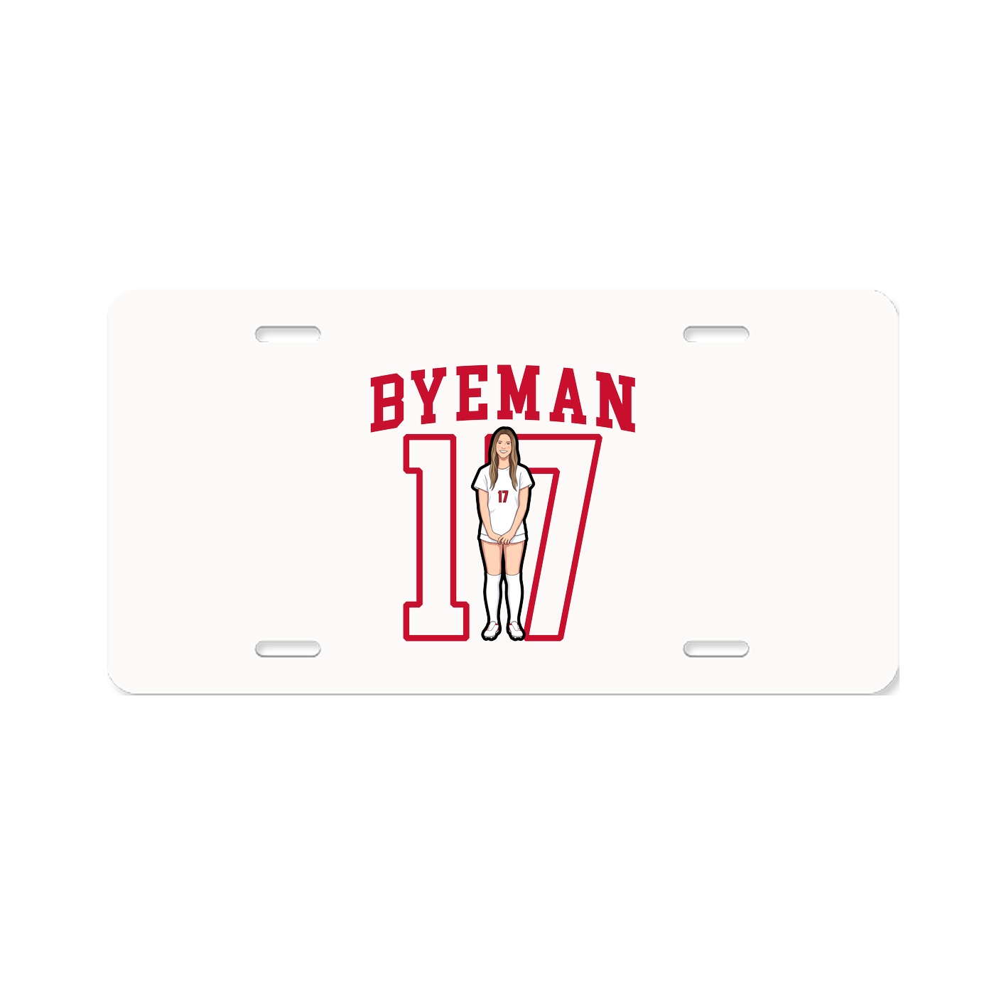 Aluminum License Plate