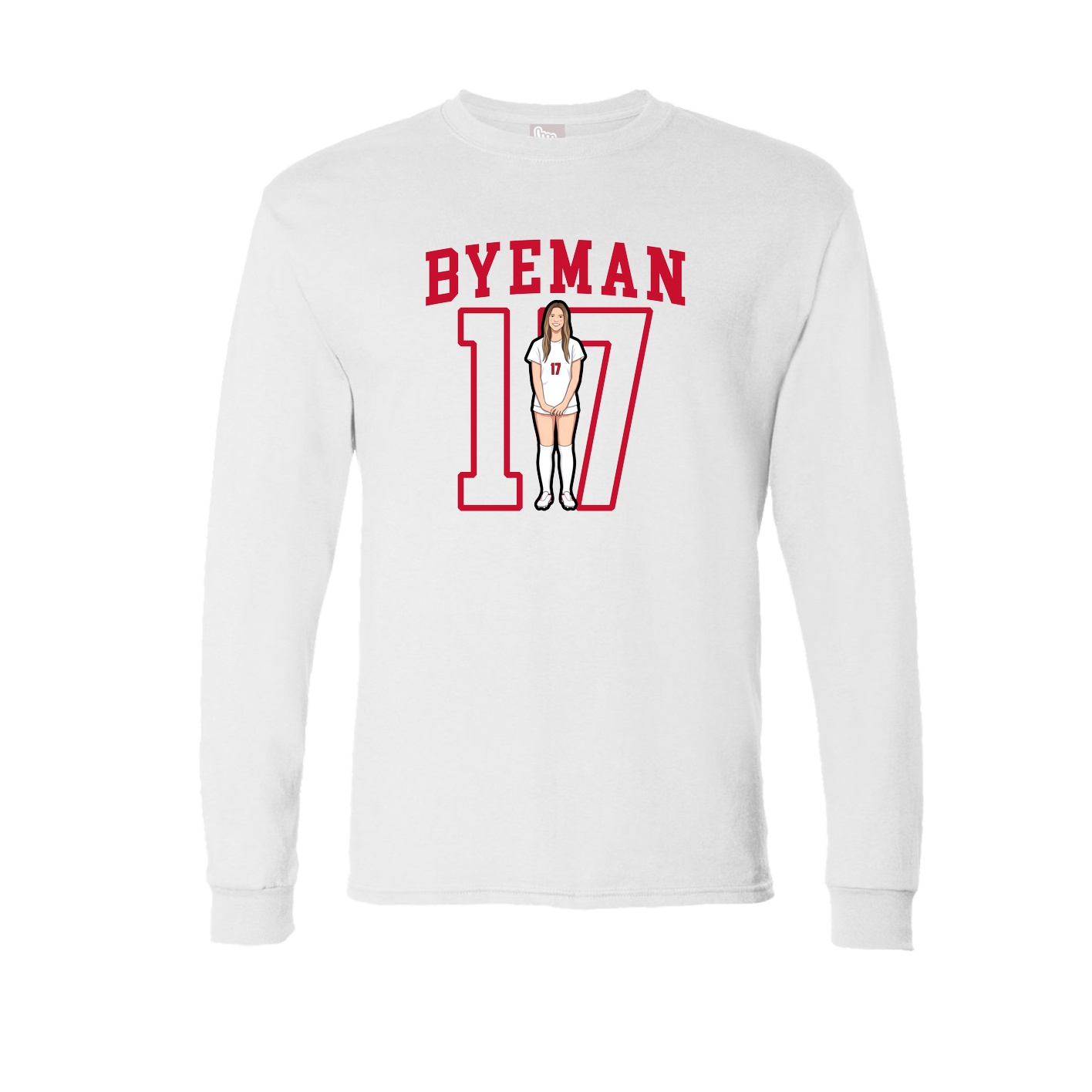 Long Sleeve Tee — Shirsey in White