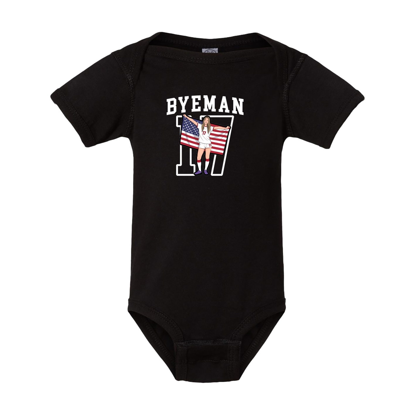 Baby Onesie — Shirsey in Black
