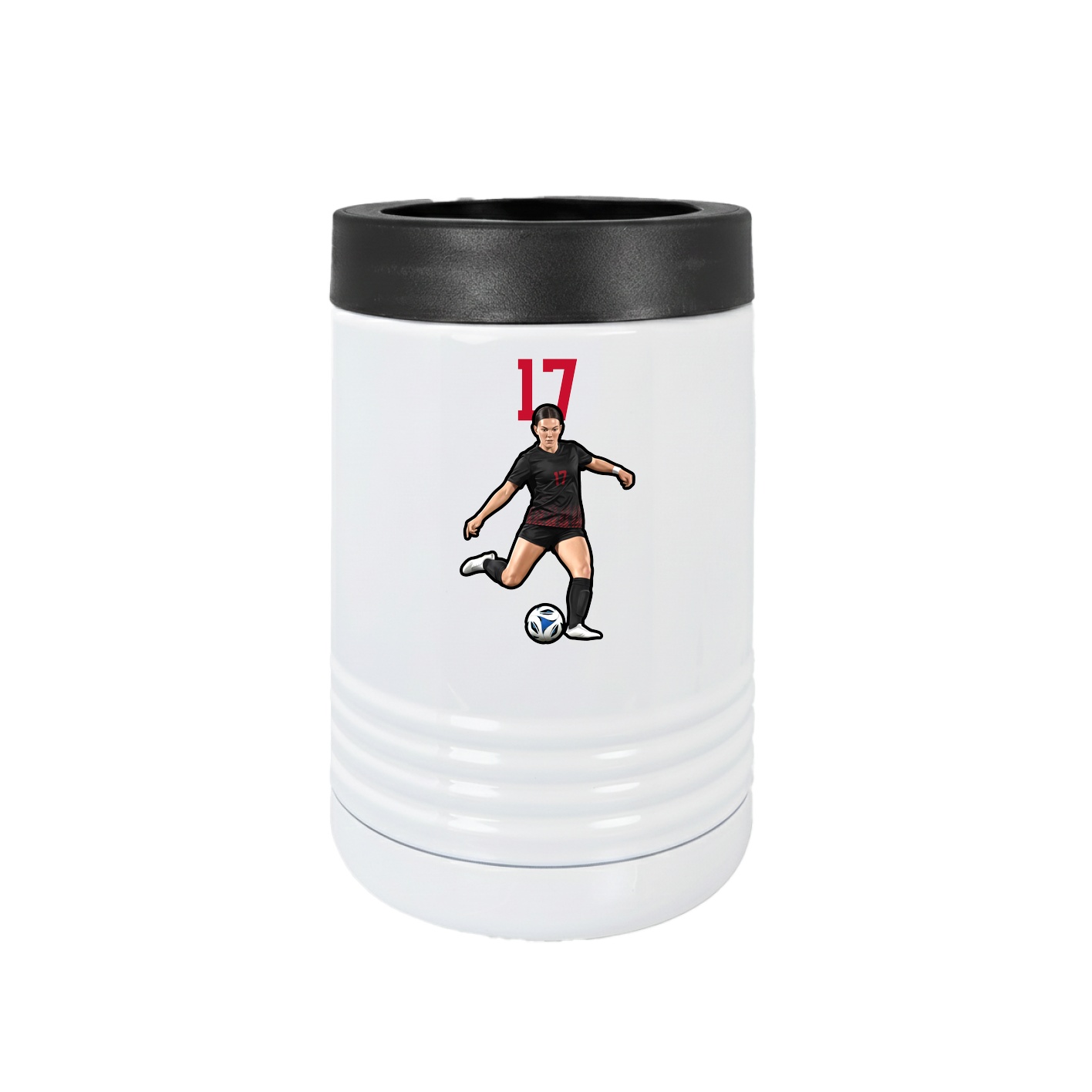 Beverage Holder — Number Top in White