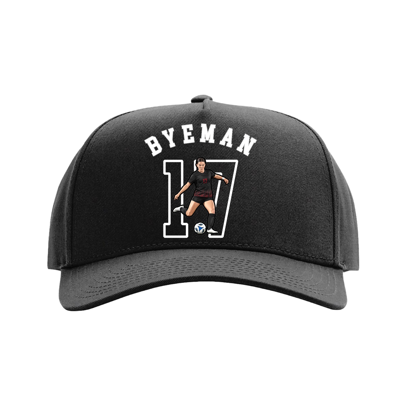 Full Fabric Five-Panel Champ Cap