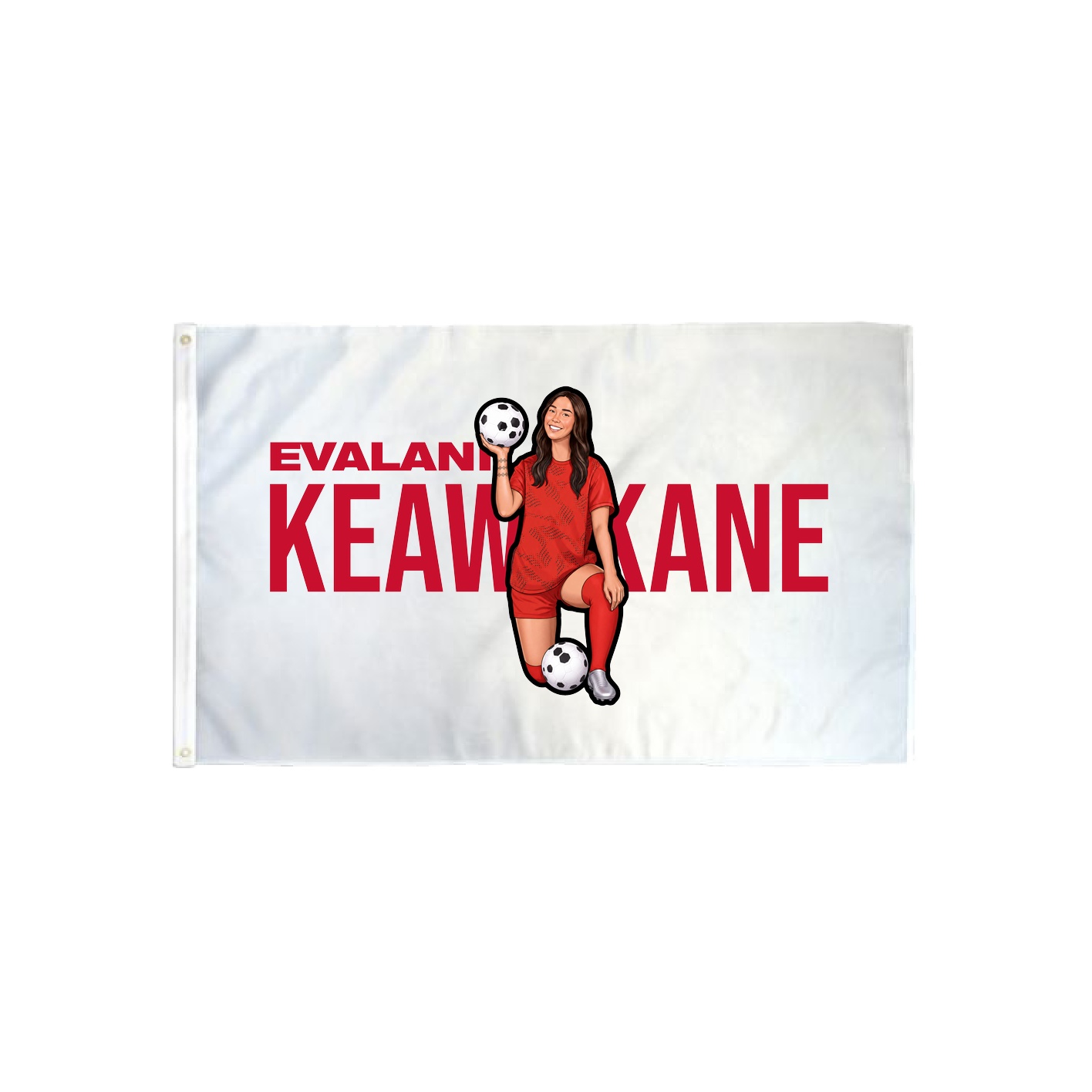 3x5 Flag — Player Name in Classic