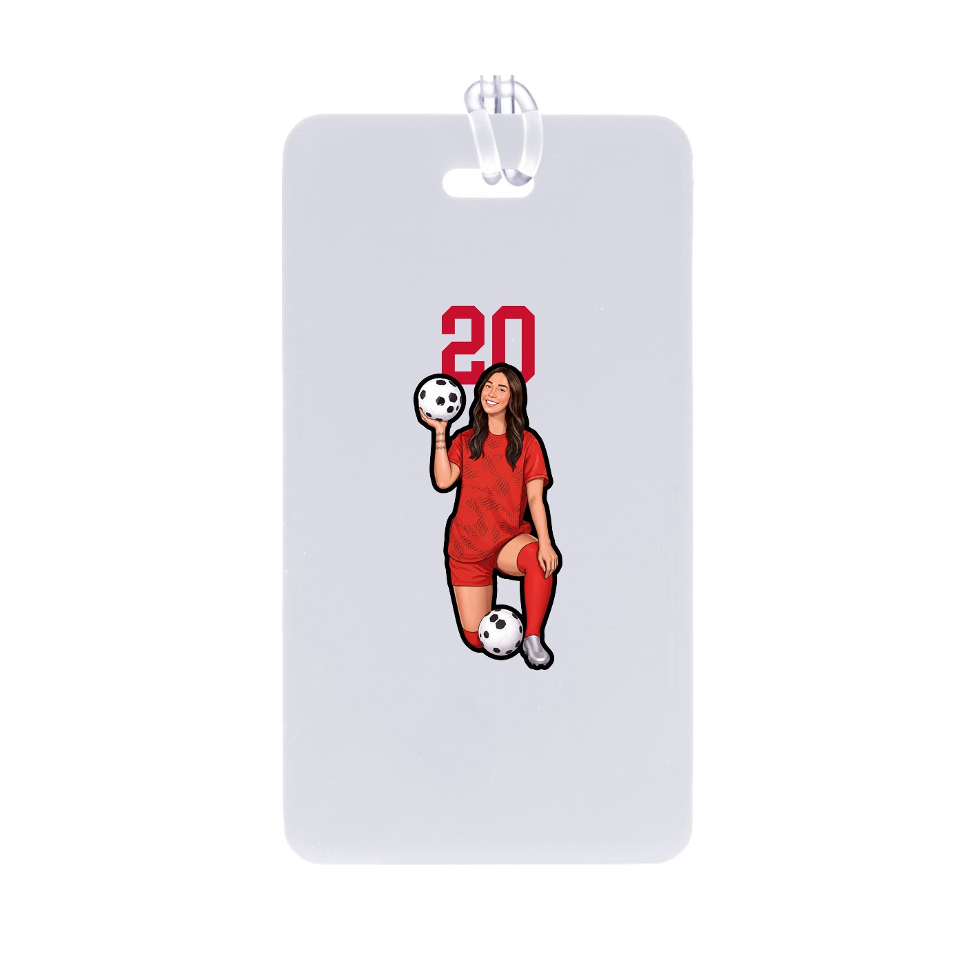 Bag Tag — Number Top in Classic